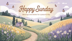 115+ Happy Sunday Blessings and Wishes for a Peaceful Day