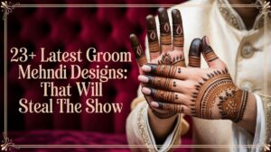 "23+ Latest Groom Mehndi Designs: That Will Steal the Show"