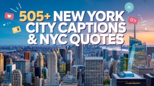505+ New York City Captions & NYC Quotes