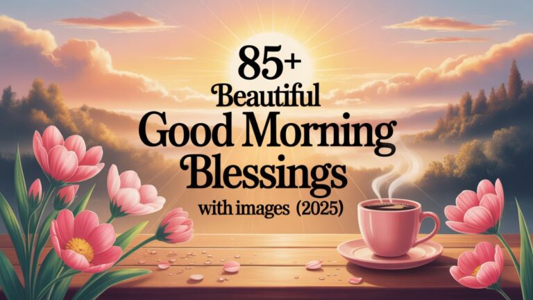 85+ Beautiful Good Morning Blessings With Images (2025)