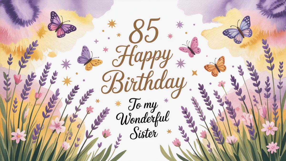 85 Happy Birthday Prayer for My Sister – Blessings & Wishes
