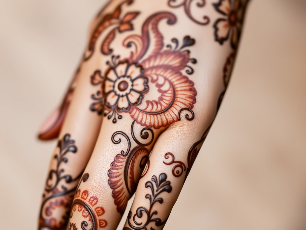 Chain-Style Pattern Using Delicate Dots