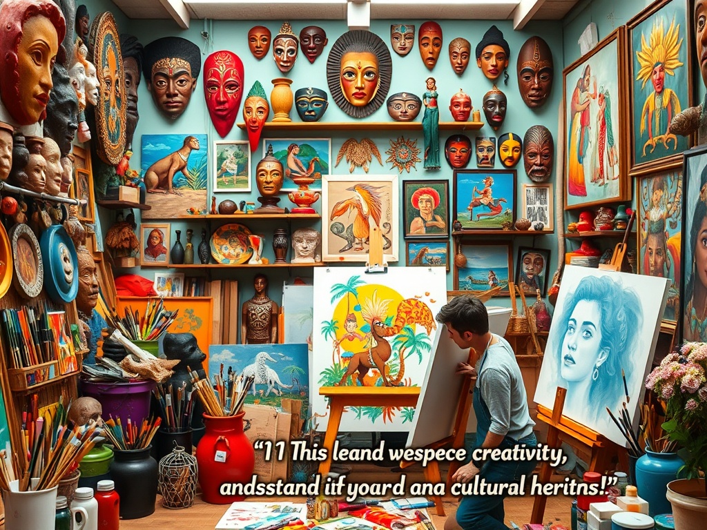 Cultural & Artistic Captions