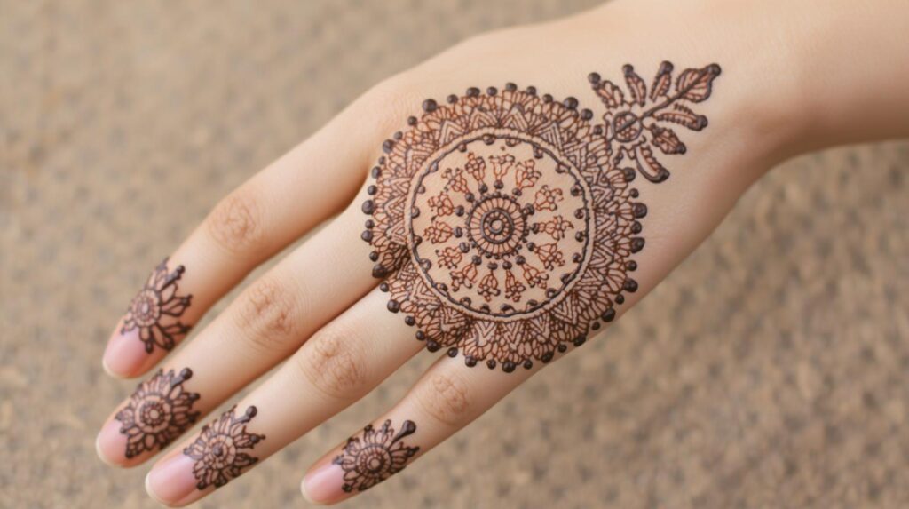 Easy Circular Mandala Pattern