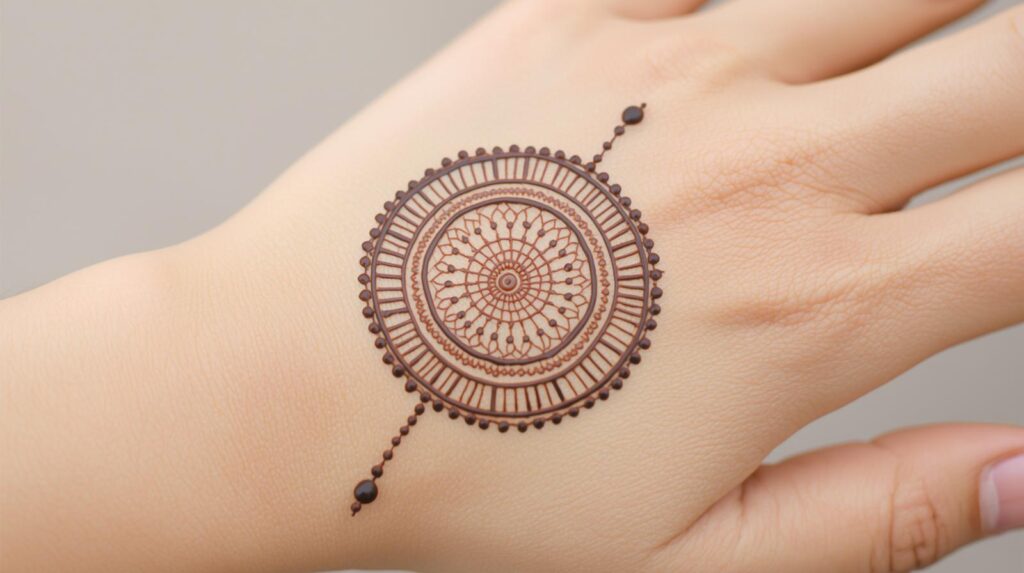 Easy Circular Mandala Pattern