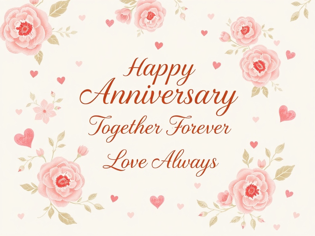 Examples of Heartfelt Anniversary Wishes