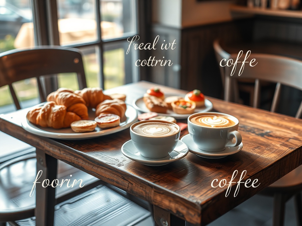 Food & Coffee Captions