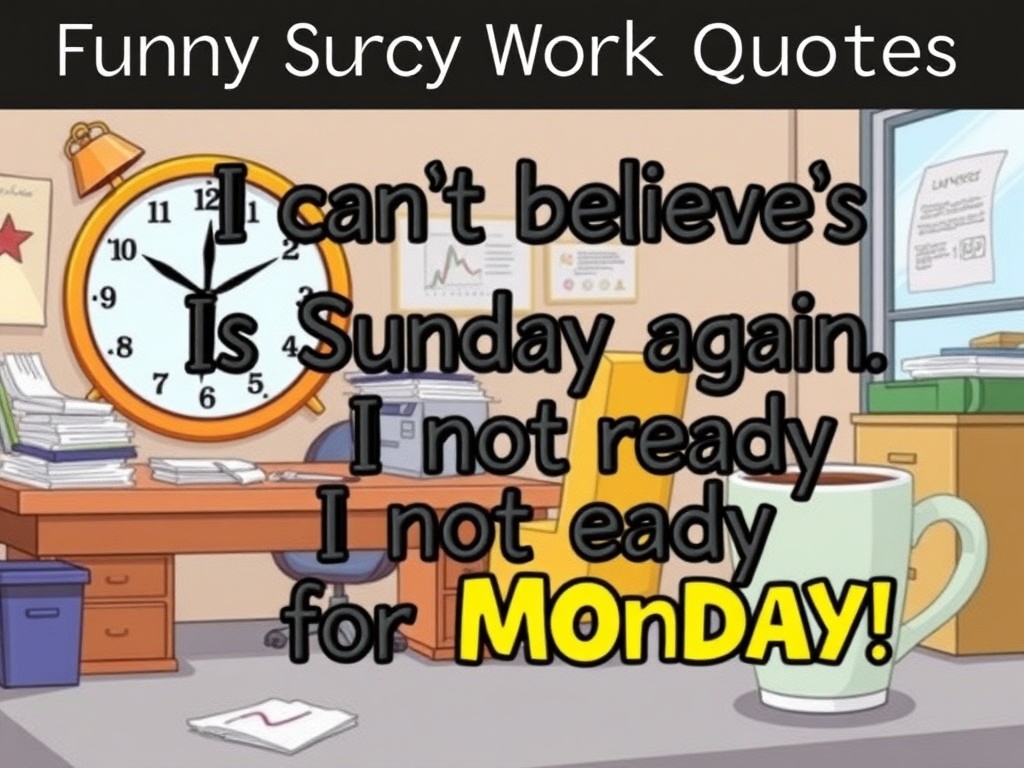 Funny Sunday Work Quotes 