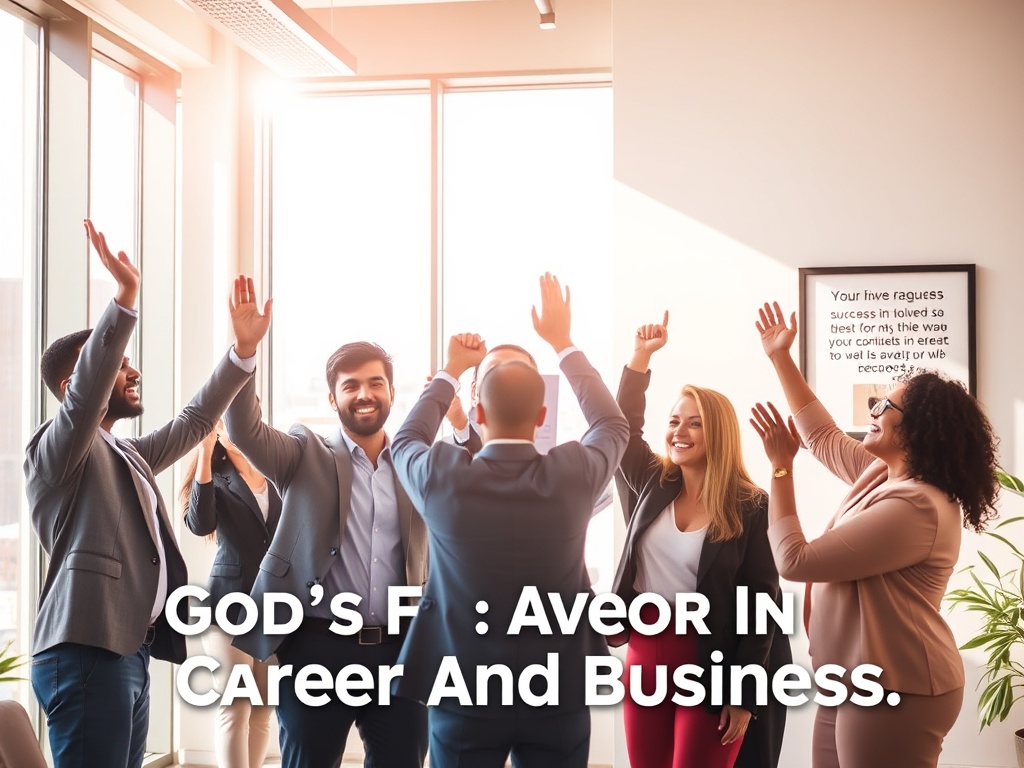 God’s Favor in Career and Business