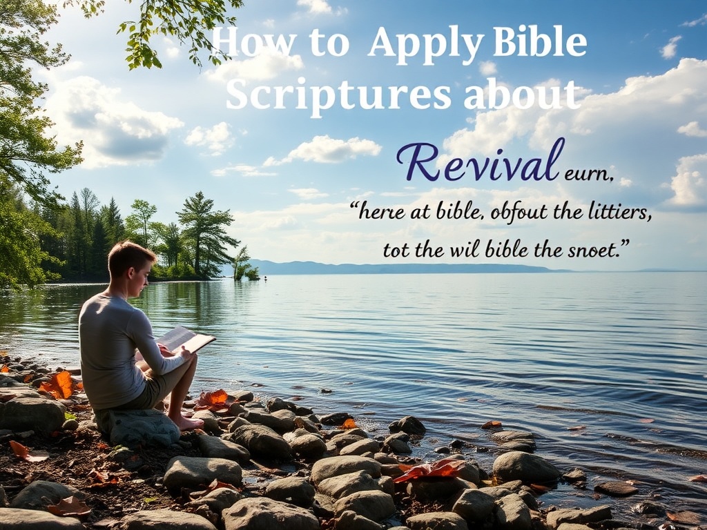 How to Apply Bible Scriptures About Revival in Your Life