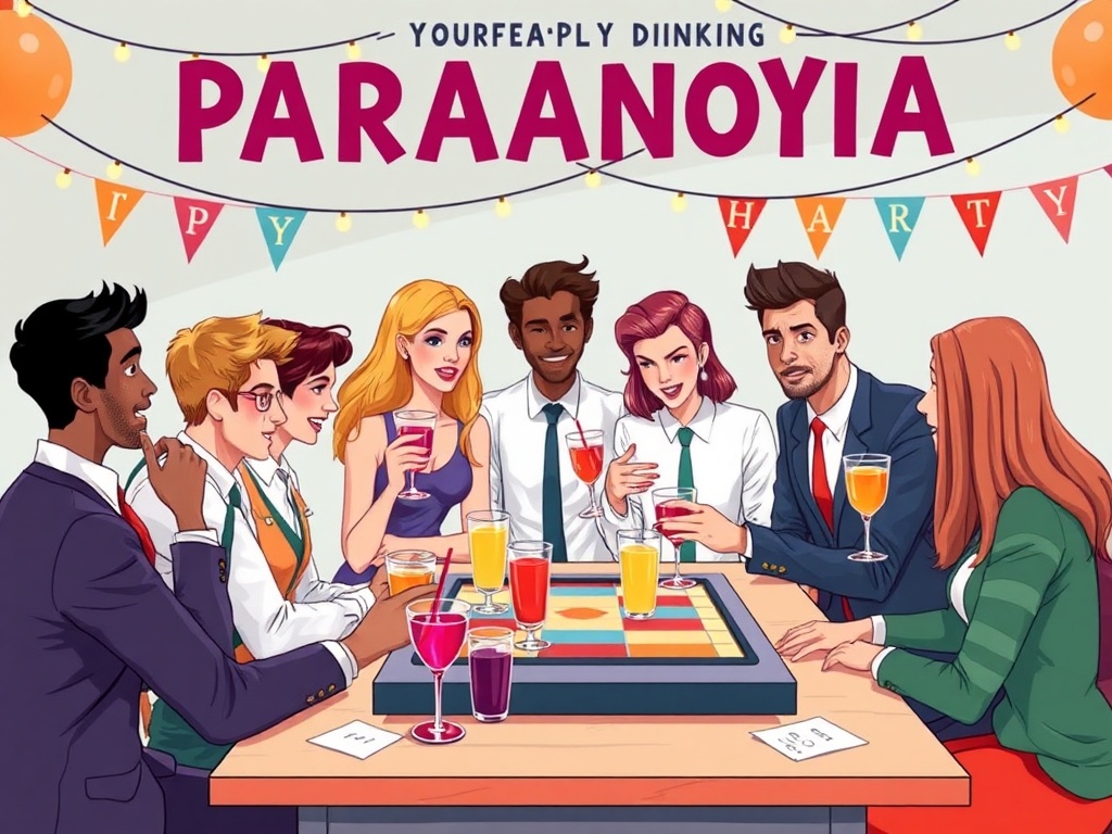 How to Play Paranoia When Drinking