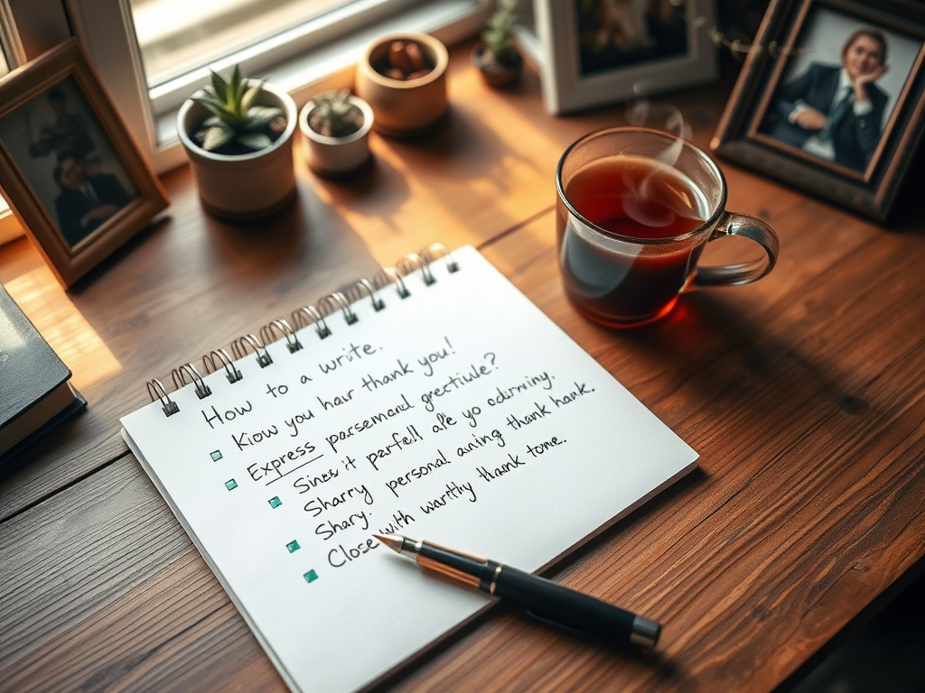 How to Write a Heartfelt Thank You Message