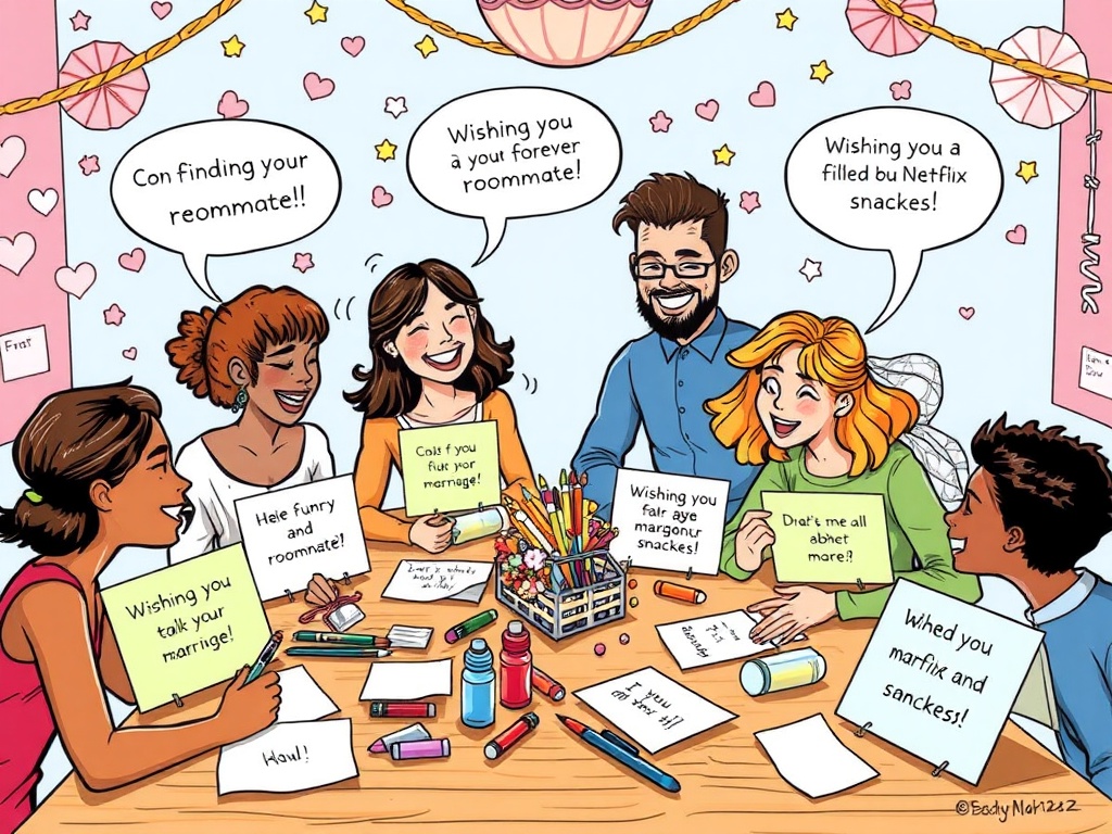 How to personalize funny wedding card messages