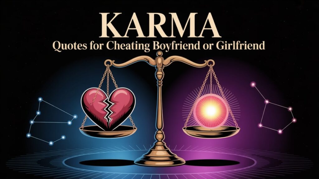100 Karma Quotes about Cheating and Betrayal in Relationships and Love