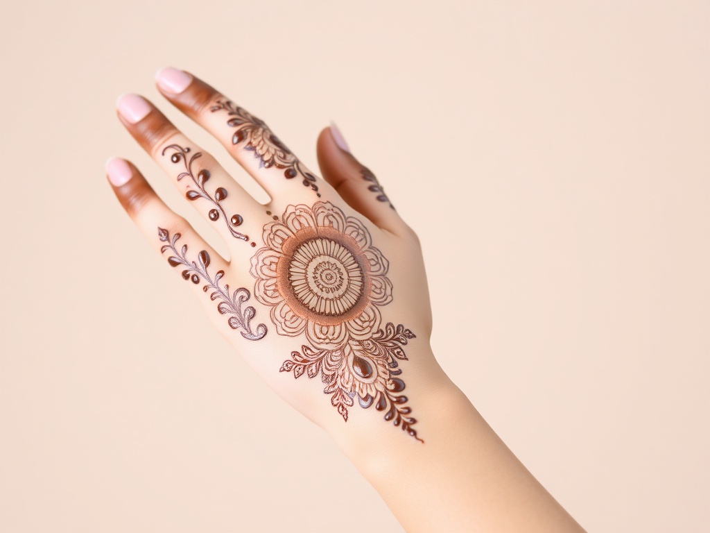 Karwa Chauth Mandala Trail Pattern