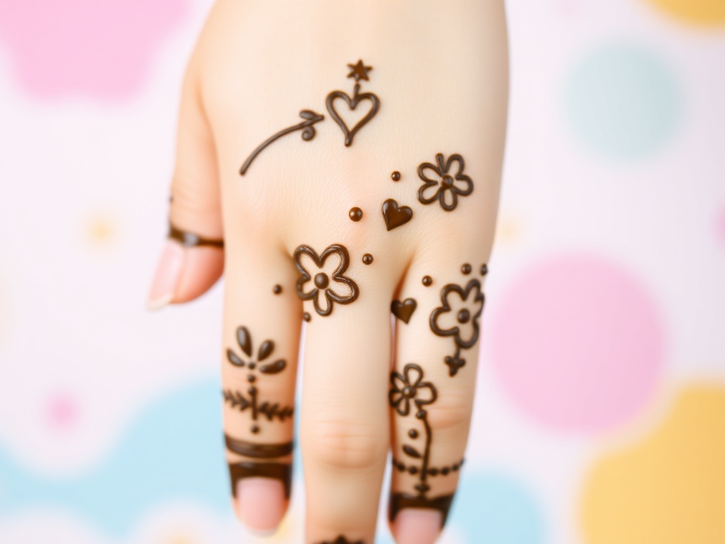 Kids’ Cute Palm Design