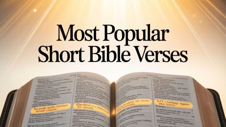 Most Popular Short Bible Verses