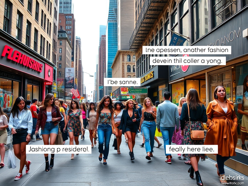 NYC Fashion & Street Style Captions