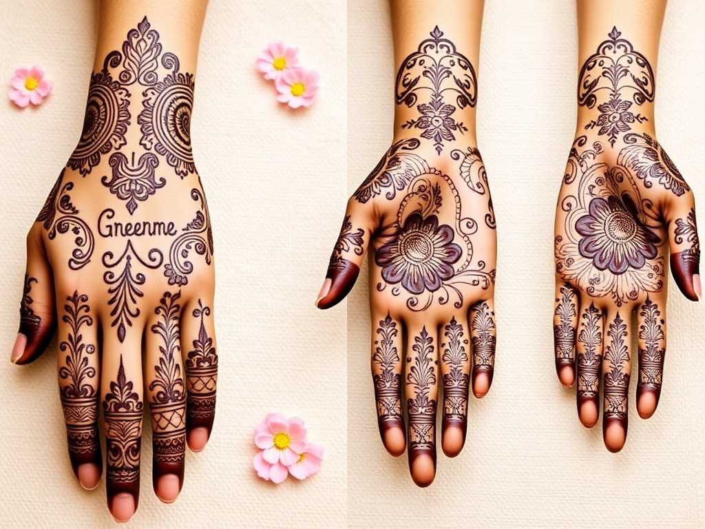 Personalized Groom Mehndi Designs