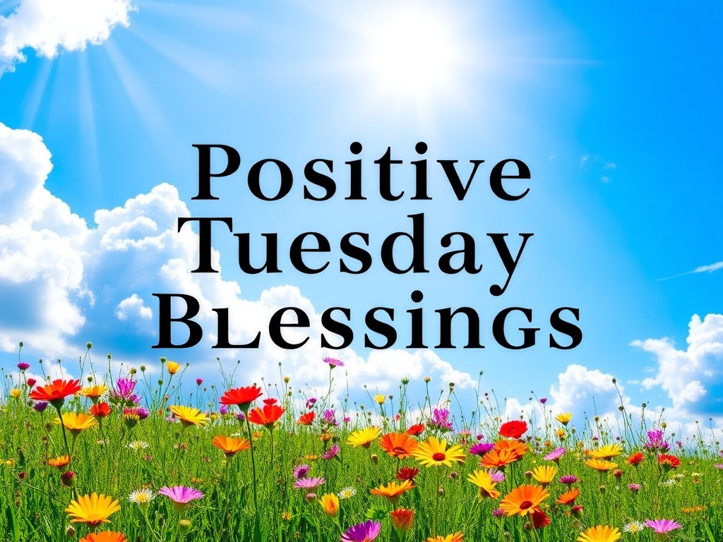 Positive Tuesday Blessings
