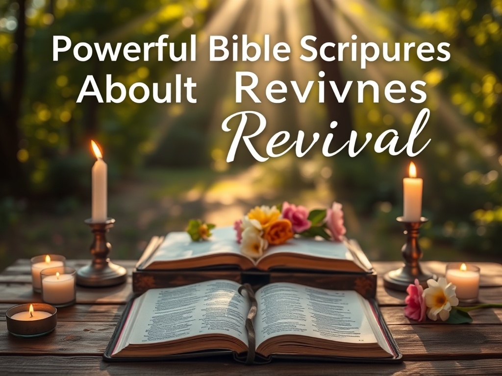 Powerful Bible Scriptures About Revival