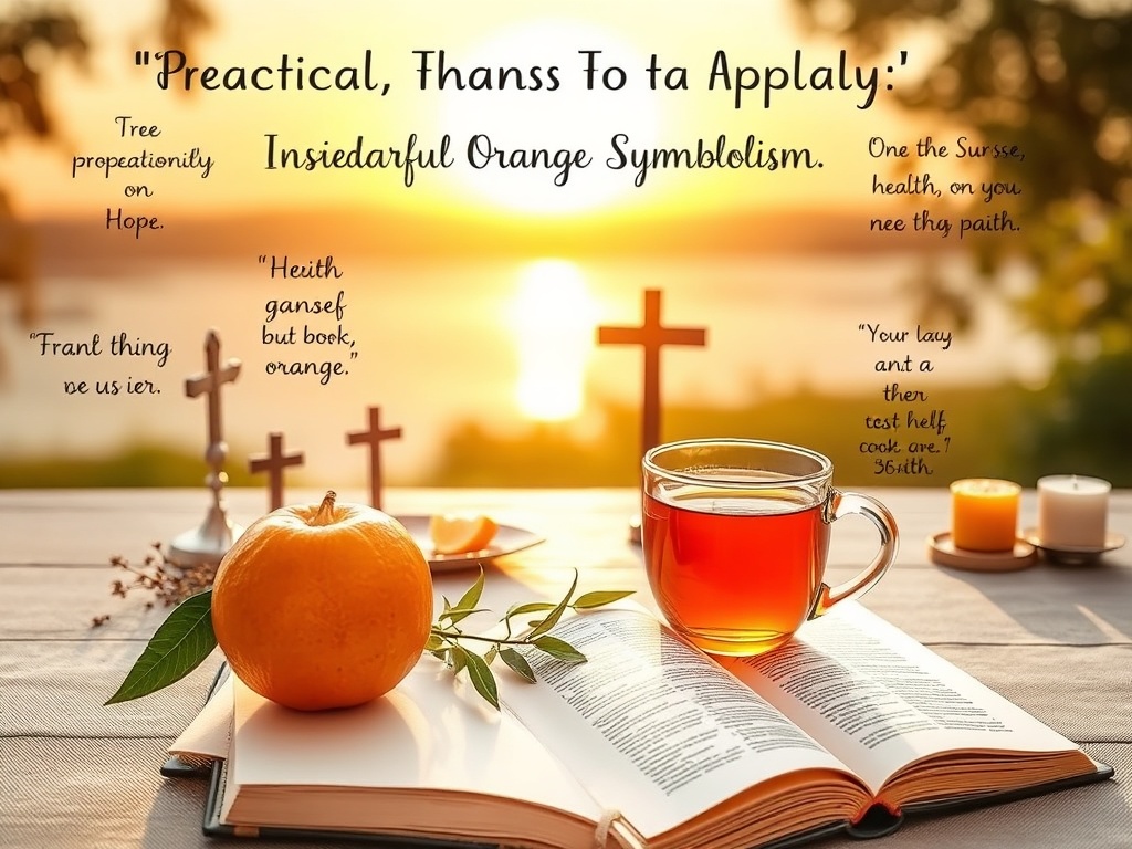 Practical Ways to Apply Orange Symbolism in Daily Faith