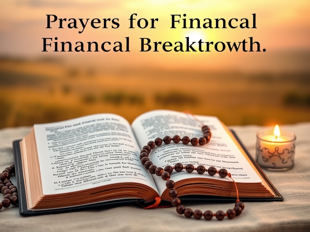 Prayers for Financial Breakthrough with Bible Verses