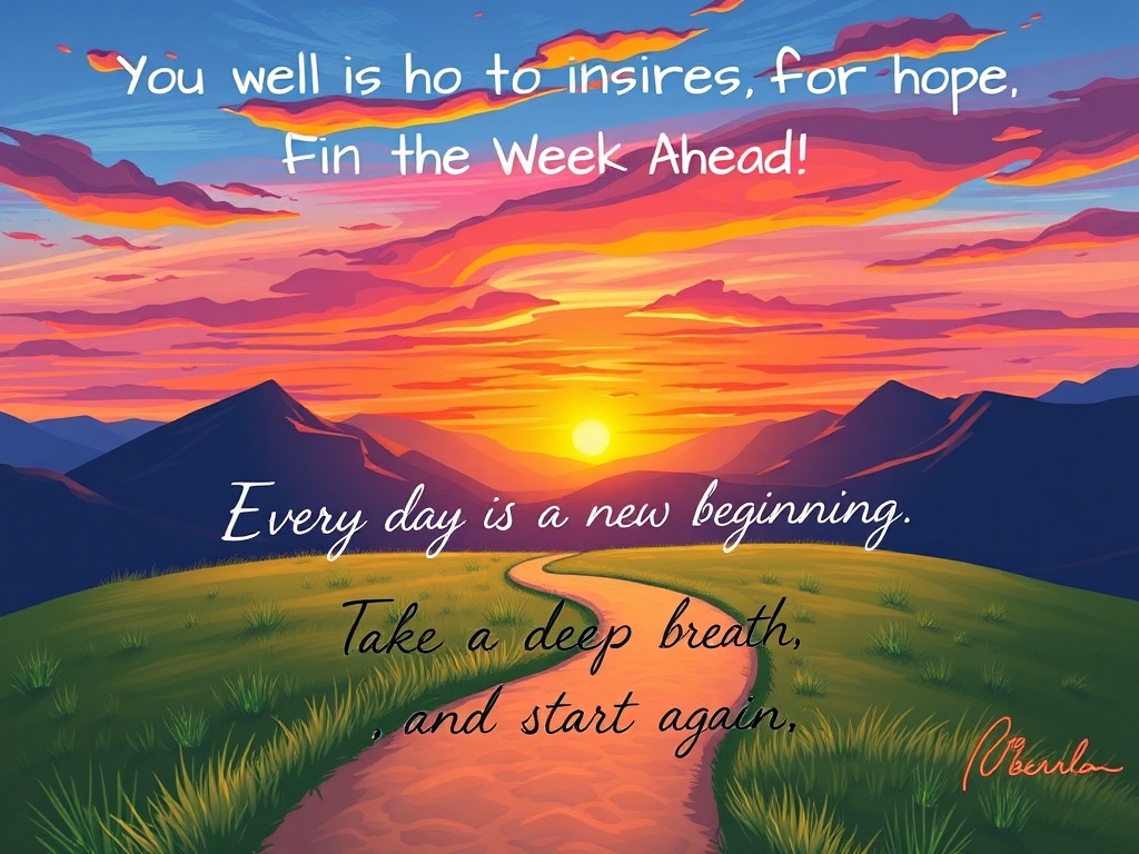 Quotes to Inspire Hope for the Week Ahead