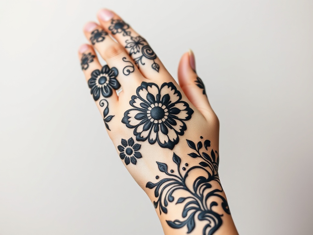 Reverse Negative Space Pattern