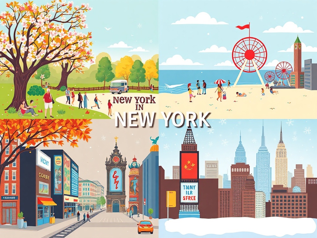 Seasonal NYC Captions