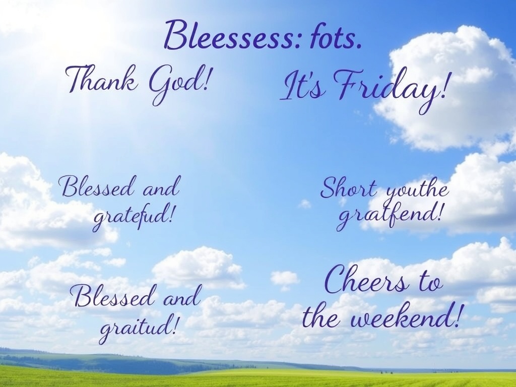 Short Friday Blessings Quotes