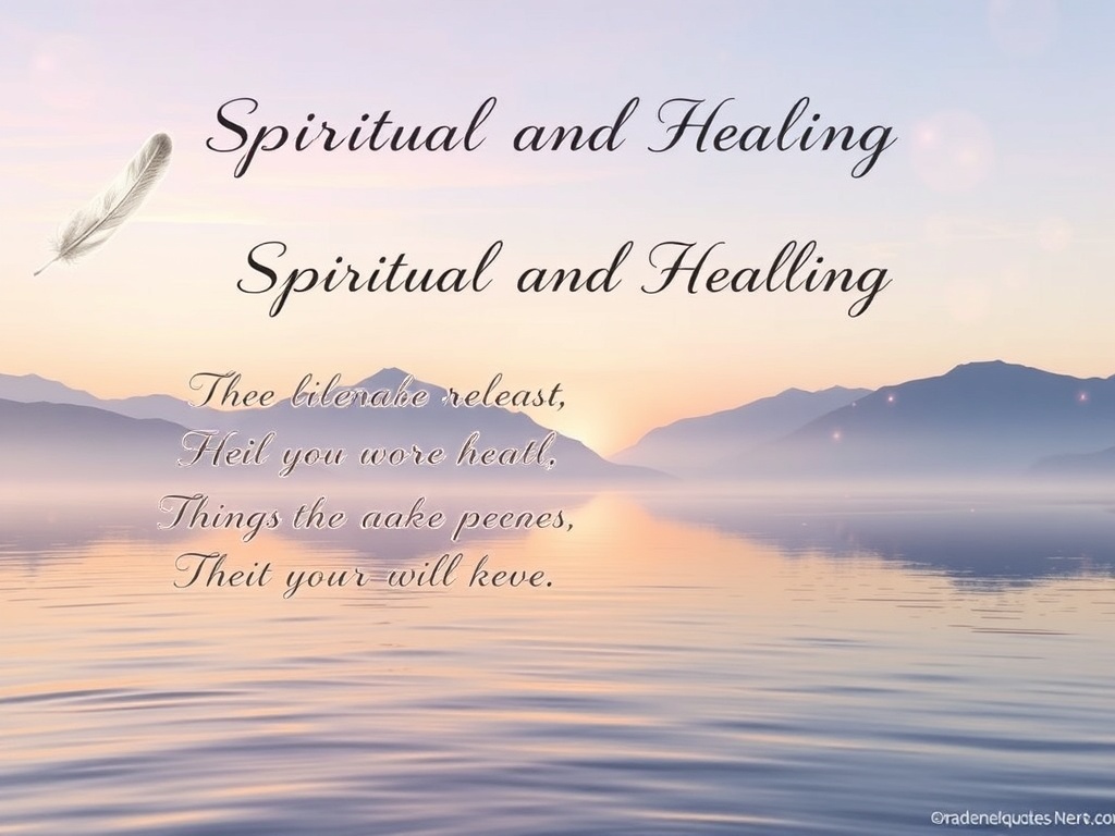 Spiritual and Healing Letting Go Quotes
