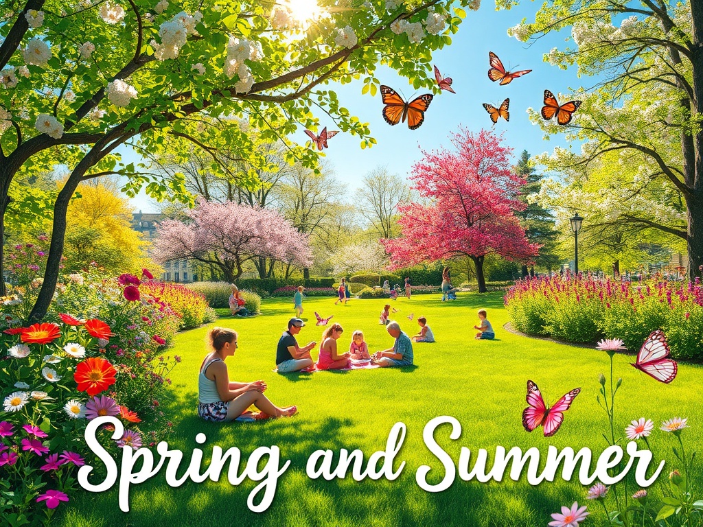 Spring & Summer Captions
