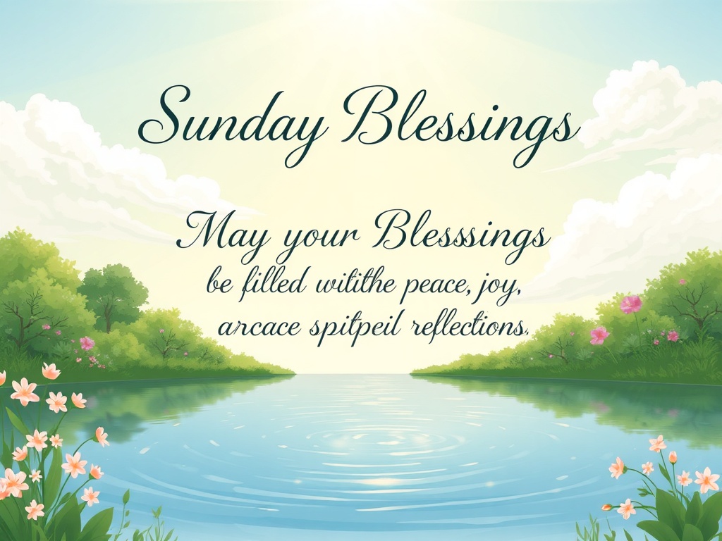 Sunday Blessings & Spiritual Reflections