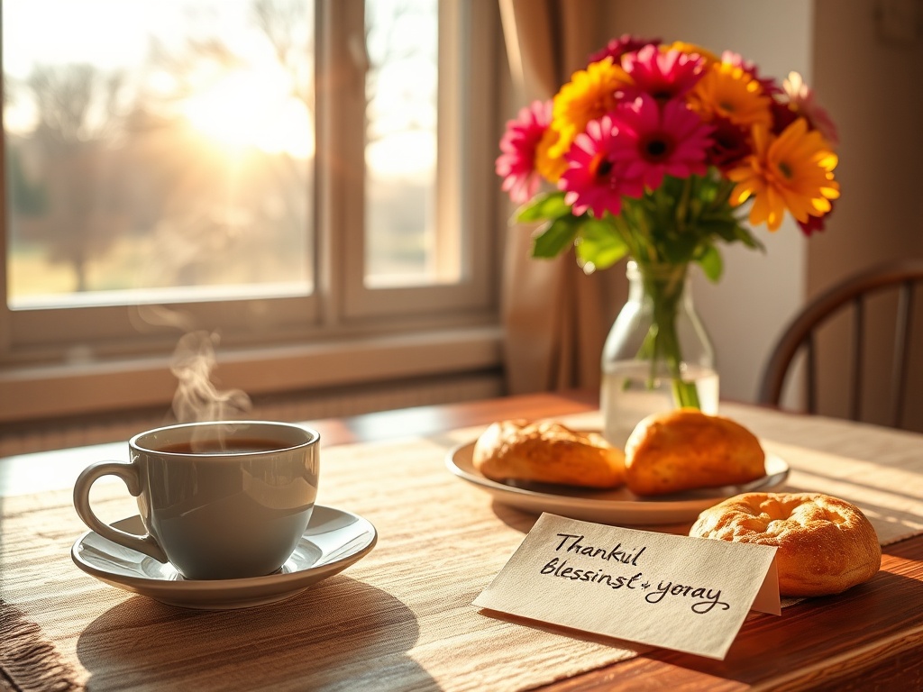 Thankful Sunday Blessings and Gratitude Wishes