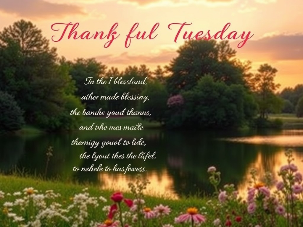 Thankful Tuesday Blessings