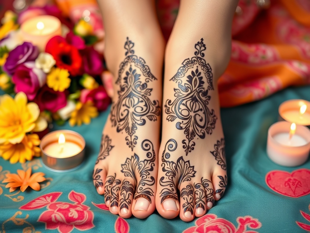 The Significance of Applying Mehndi on Feet
