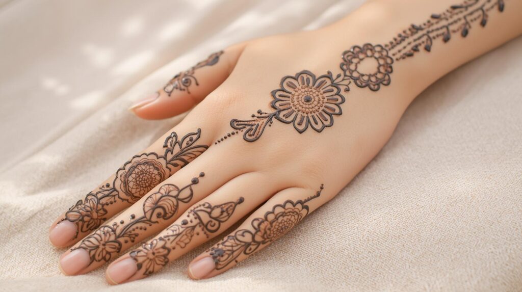 Trending Fronthand Palm Mehndi Designs