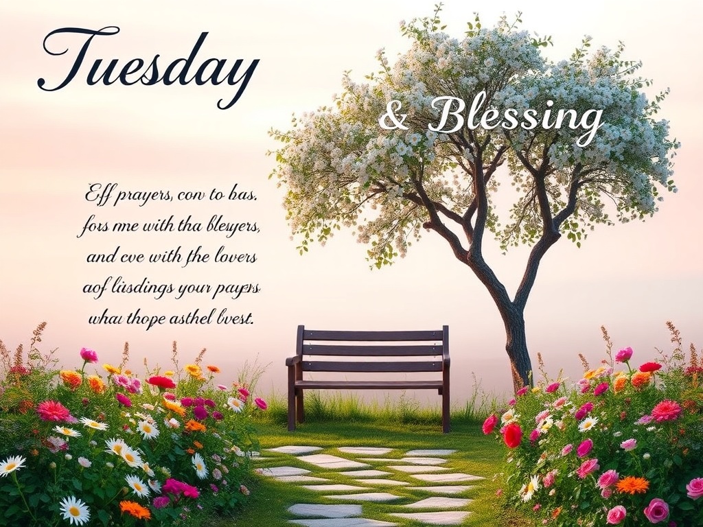 Tuesday Prayers and Blessings