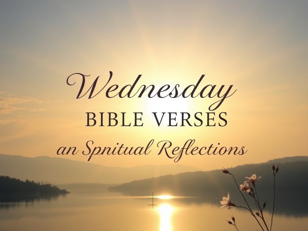 Wednesday Bible Verses and Spiritual Reflections