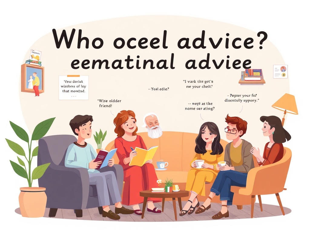 Who gives the best emotional advice?