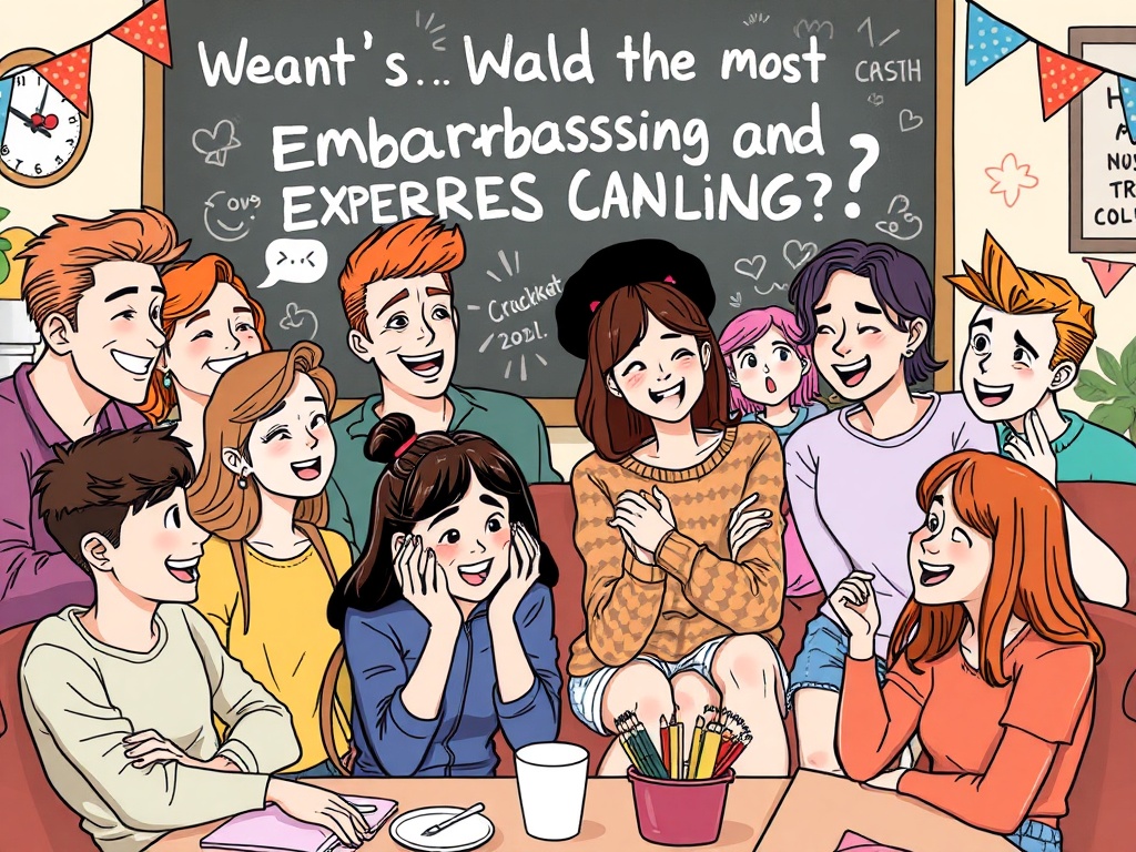 Who’s had the most embarrassing crush?