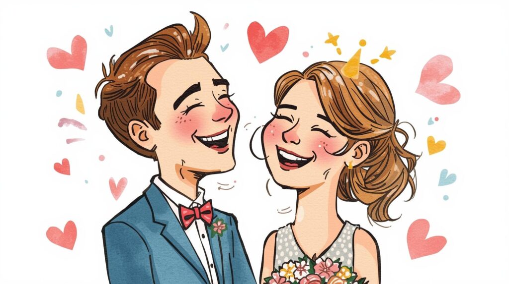 Why choose funny wedding card messages