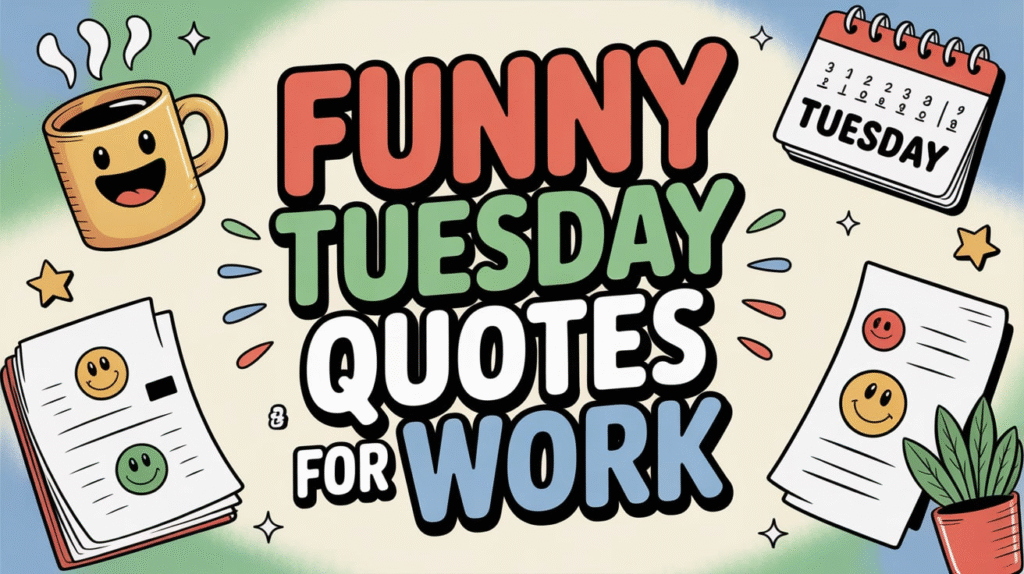 Funny Tuesday Quotes for Work