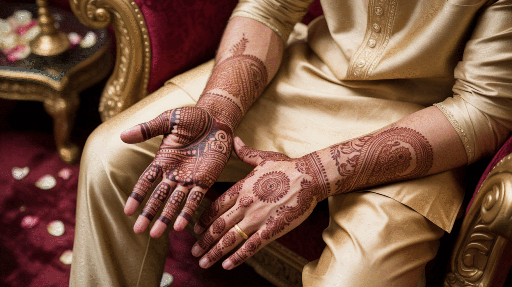 Symmetrical Pattern Mehndi