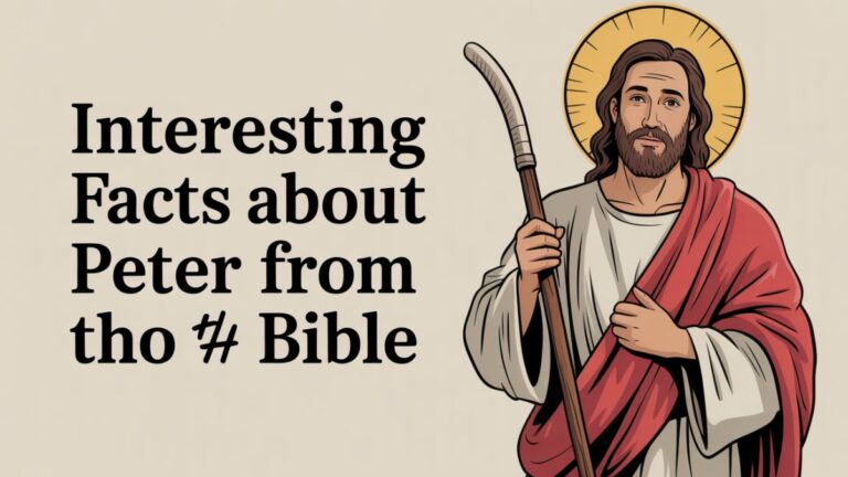 Interesting Facts About Peter from the Bible