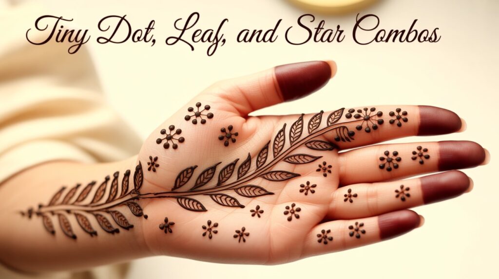 Tiny Dot, Leaf, and Star Combos