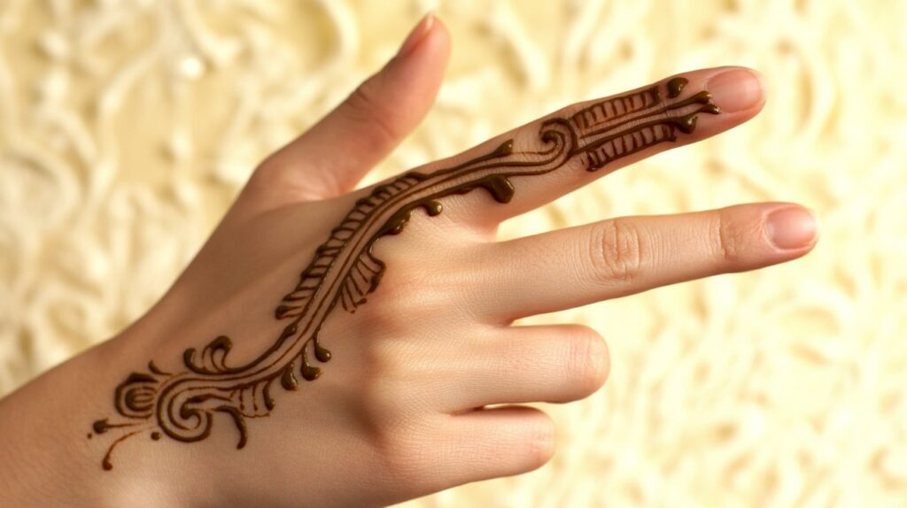 Single Finger Trail Designs