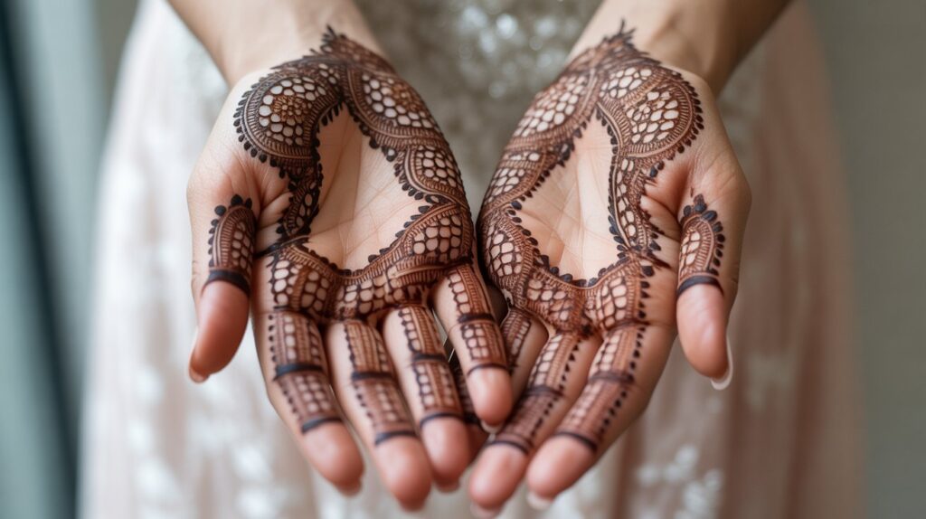 Negative Space Mehndi