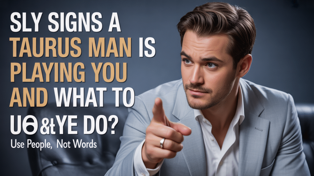 Understanding the Taurus Man’s Psychology